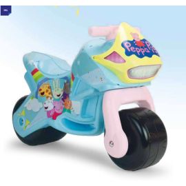 Motocicleta pentru copii tip ride-on, Peppa Pig, fara pedale, stabil si usor de utilizat, 18-36 luni