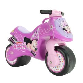 Moto Ride-on Neox fara pedale pentru copii Injusa, licenta Disney, Minnie Mouse, 18-36 luni, Roz