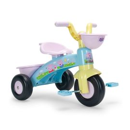 Tricicleta cu pedale pentru copii, Injusa, Peppa Pig, 62 x 42 x 46 cm, max. 25 kg, 1-3 ani