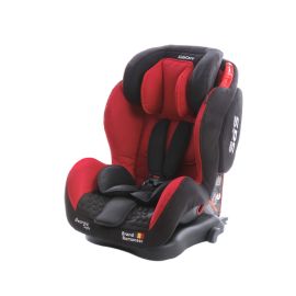 Scaun auto Georgia cu Isofix si Top Tether Rosu KidsCare
