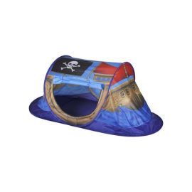 Cort de joaca pop-up pentru copii, Knorr Toys, potrivit interior/exterior, din material hidrofug, 170x85x70 cm, 3 Ani+, Corabia Piratilor