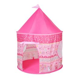 Cort de joaca pentru copii, Knorr Toys, potrivit interior/exterior, din material hidrofug, diametru 105 cm, inaltime 135 cm, 3 Ani+, My Little Princess