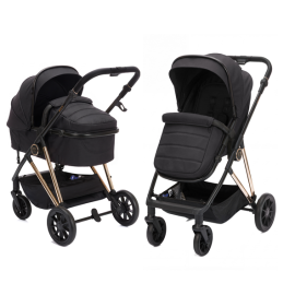 Carucior Fill Elix transformabil 2 in 1 black Fillikid
