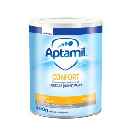 Lapte praf Nutricia, Aptamil Confort, 400g, 0luni+