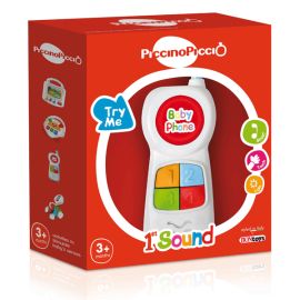 Telefon pentru copii cu efecte sonore Piccino Piccio